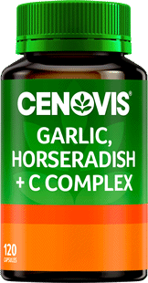 Cenovis Garlic, Horseradish + C Complex