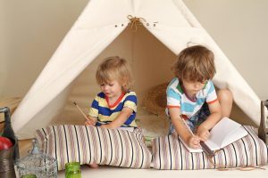 School Holiday Activities for Kids : Building a Cubby House