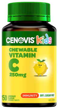 Cenovis Kids Chewable Vitamin C 250mg Lemonade Cenovis Kids Chewable Vitamin C 250mg Lemonade