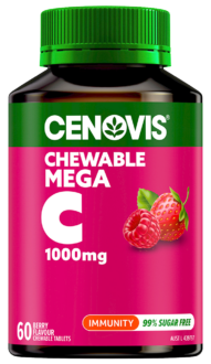 Cenovis Chewable Mega C 1000mg Berry Flavour