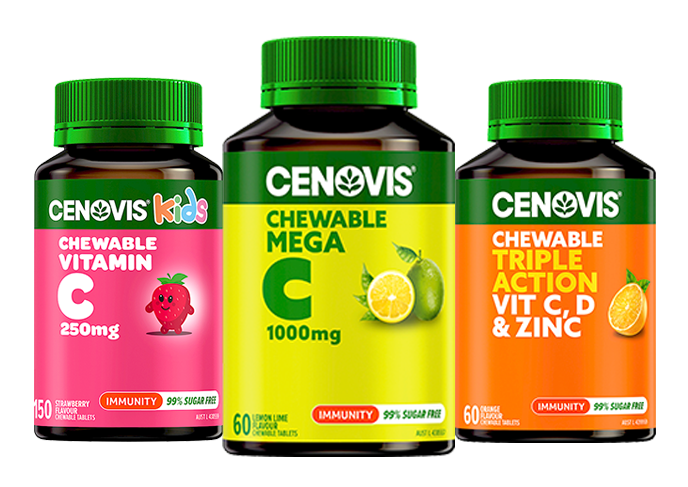 New Cenovis Chewable Vitamin C Range